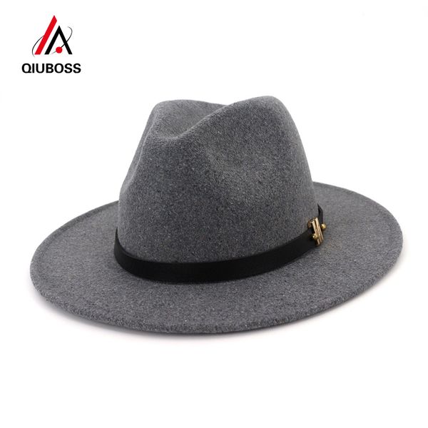 wide brim hats qiuboss plain dyed m letter leather decorated trilby hat jazz wool felt fedora men women flat panama gambler cap, Blue;gray
wide brim hats qiuboss plain dyed m letter leather decorated trilby hat jazz wool felt fedora men women flat panama gambler cap, Blue;gray