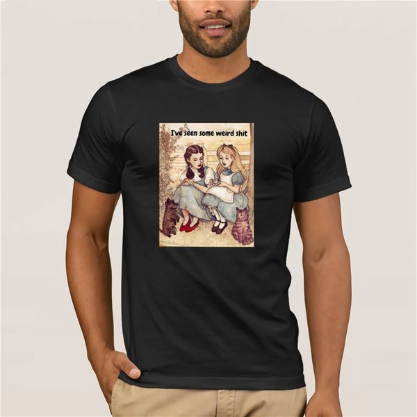 trendy creative graphic t-shirt i have seen some weird dorothy oz and alice wonderland round neck cool man's t-shirt
trendy creative graphic t-shirt i have seen some weird dorothy oz and alice wonderland round neck cool man's t-shirt