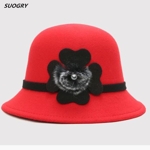 suogry vintage stylish fall winter fedoras hat for women hairball hat for lady girls floppy cartola female felt bowler cap, Blue;gray
suogry vintage stylish fall winter fedoras hat for women hairball hat for lady girls floppy cartola female felt bowler cap, Blue;gray