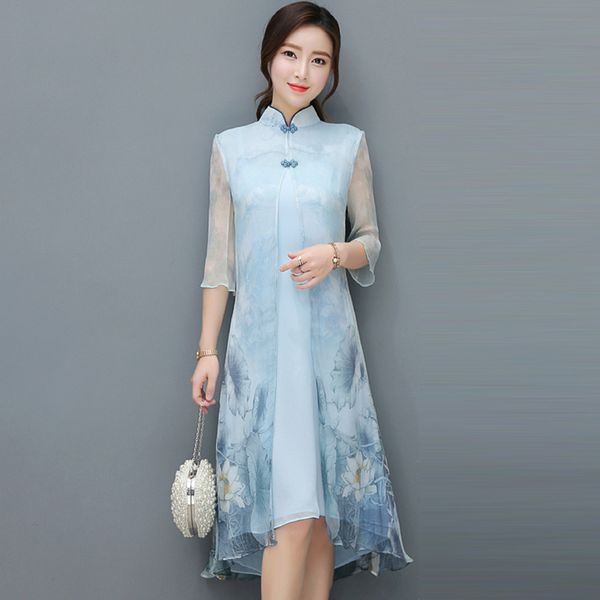 casual dresses beautiful 2021 spring summer dress mandarin collar retro chinese style women plus size clothingqh1274, Black;gray
casual dresses beautiful 2021 spring summer dress mandarin collar retro chinese style women plus size clothingqh1274, Black;gray