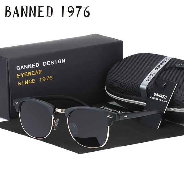 sunglasses uv400 hd polarized men women classic fashion retro club brand sun glasses coating drive shades gafas de sol masculino, White;black
sunglasses uv400 hd polarized men women classic fashion retro club brand sun glasses coating drive shades gafas de sol masculino, White;black