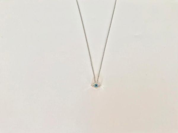 chains devil's eye necklace fashion clavicle birthday for women from e fook jewelry, Silver
chains devil's eye necklace fashion clavicle birthday for women from e fook jewelry, Silver