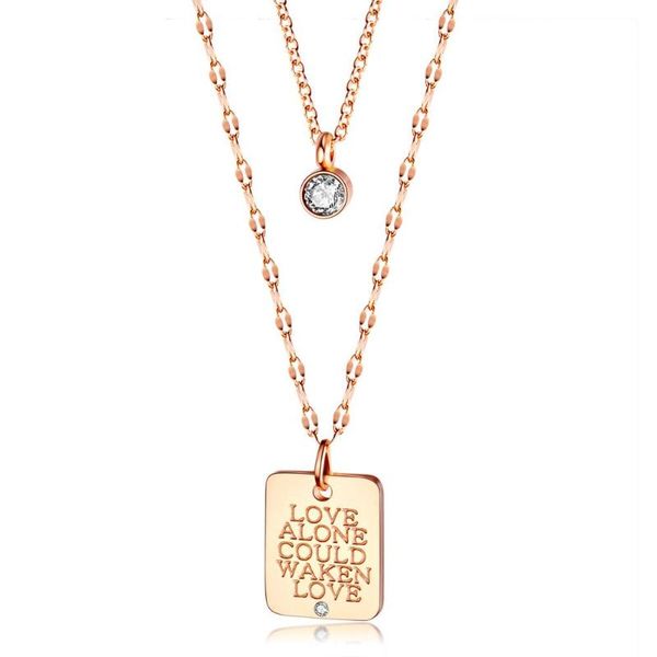 korean fashion double-layer titanium steel necklace women simple temperament collarbone chain pendant heart gifts for girlfriend, Silver
korean fashion double-layer titanium steel necklace women simple temperament collarbone chain pendant heart gifts for girlfriend, Silver