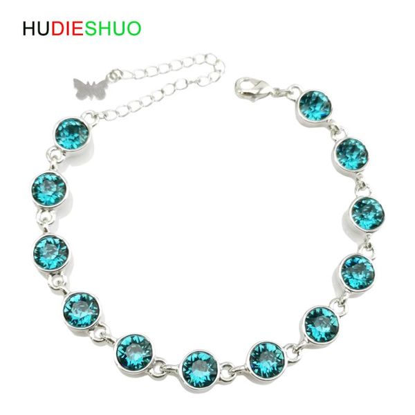 hudieshuo brand street fashion bracelets zinc alloy metal austrian crystal bracelets for women wedding jewelry 21cm, Black
hudieshuo brand street fashion bracelets zinc alloy metal austrian crystal bracelets for women wedding jewelry 21cm, Black