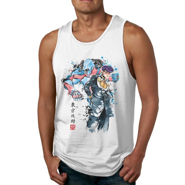 summer pure cotton restoration and regeneration watercolor summer unique design round neck sleeveless shirt 
summer pure cotton restoration and regeneration watercolor summer unique design round neck sleeveless shirt