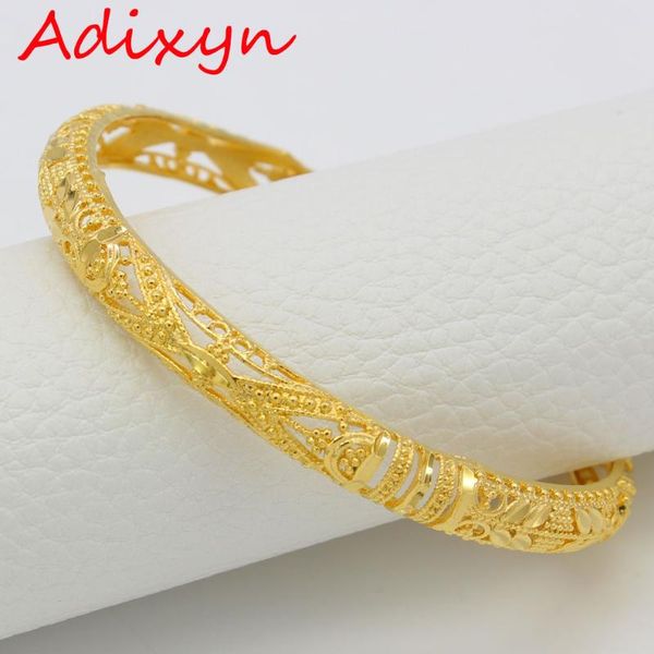 adixyn diameter 65mm/68mm new dubai bangle for women gold color jewelry ethiopian wedding bracelets trendy african gifts n1808, Black
adixyn diameter 65mm/68mm new dubai bangle for women gold color jewelry ethiopian wedding bracelets trendy african gifts n1808, Black