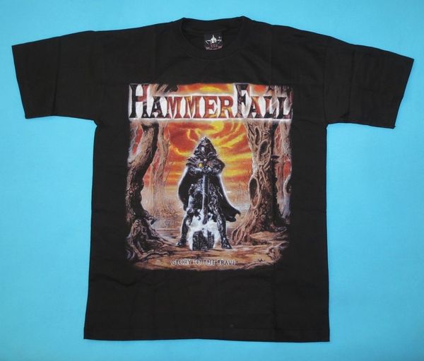hammerfall - glory to the brave t-shirt new cotton low price tee for teen boys casual t shirt male short sleeve pattern
hammerfall - glory to the brave t-shirt new cotton low price tee for teen boys casual t shirt male short sleeve pattern