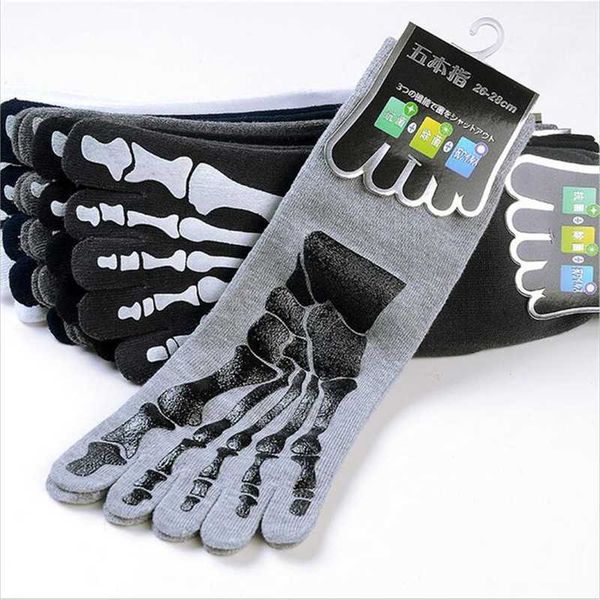 men's cotton five-finger socks print personality tube socks deodorant spring and autumn men's toe gift for men sa-8, Black
men's cotton five-finger socks print personality tube socks deodorant spring and autumn men's toe gift for men sa-8, Black