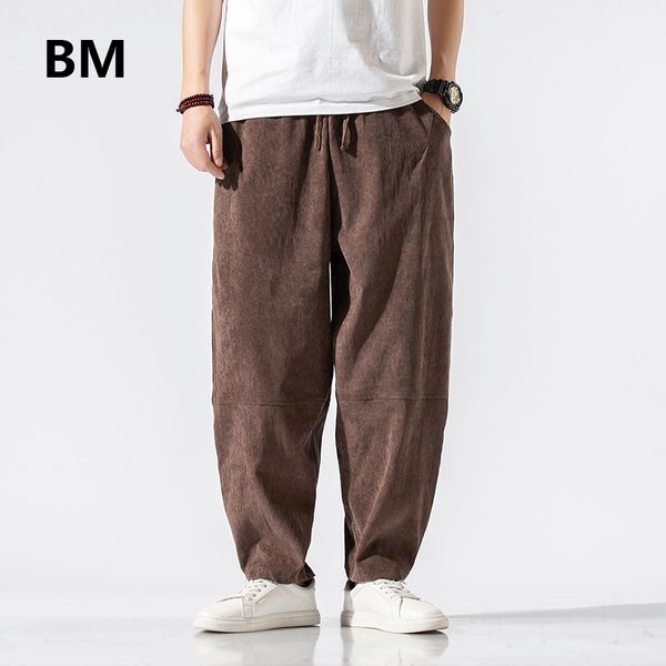 2020 harajuku corduroy casual pants plus size loose oversized pants men clothing japanese streetwear fashion clothes male, Black
2020 harajuku corduroy casual pants plus size loose oversized pants men clothing japanese streetwear fashion clothes male, Black