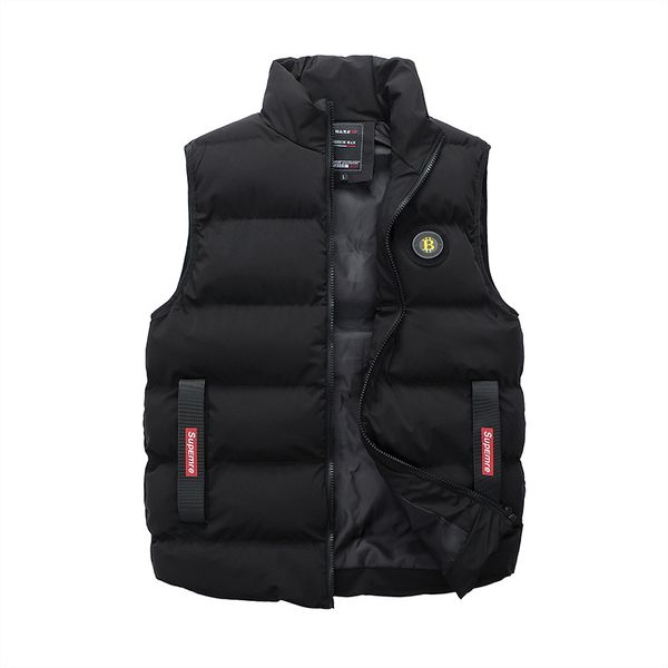 amazon foreign trade men's wear men's cotton clothes vest large size casual warm waistcoat trend autumn and winter coat wholesal, Black;blue
amazon foreign trade men's wear men's cotton clothes vest large size casual warm waistcoat trend autumn and winter coat wholesal, Black;blue