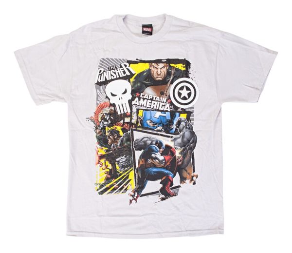 captain america & punisher american pun silver t-shirt fashiont shirt tee t shirts men casual plus size
captain america & punisher american pun silver t-shirt fashiont shirt tee t shirts men casual plus size