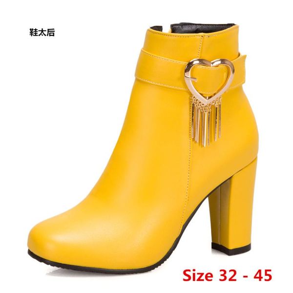 ankle boots woman high heel boots high heels women shoes spring autumn short booties female small big size 32 - 45, Black
ankle boots woman high heel boots high heels women shoes spring autumn short booties female small big size 32 - 45, Black