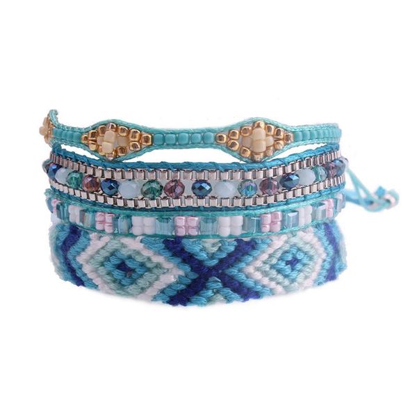 charm bracelets stack friendship bracelet boho handwoven blue string glass seed beads macrame evil eye 4 stylish surf femme homme woman, Golden;silver
charm bracelets stack friendship bracelet boho handwoven blue string glass seed beads macrame evil eye 4 stylish surf femme homme woman, Golden;silver