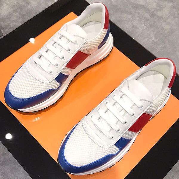 highquality mens sneakers, flat coach fashion mesh leather shoes, mens gradient color leather sneakers, breathable mesh lowjogging s qws, Black
highquality mens sneakers, flat coach fashion mesh leather shoes, mens gradient color leather sneakers, breathable mesh lowjogging s qws, Black