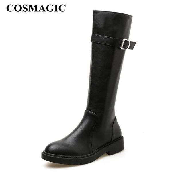 cosmagic 2020 новое прибытие женщин колено высокие сапоги пряжки мода knight boots черный круглый носок низкие каблуки zipper long, Black
cosmagic 2020 новое прибытие женщин колено высокие сапоги пряжки мода knight boots черный круглый носок низкие каблуки zipper long, Black