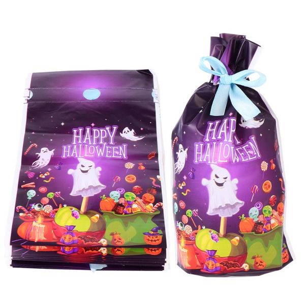 50pcs candy bag funny creative practical plastic lovely cookie bag candy for halloween gift
50pcs candy bag funny creative practical plastic lovely cookie bag candy for halloween gift