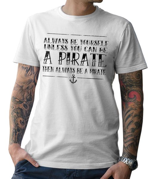 2019 fashion t-shirt - sempre be te stesso unless pirata - marinaio captain detto fun tee shirt
2019 fashion t-shirt - sempre be te stesso unless pirata - marinaio captain detto fun tee shirt