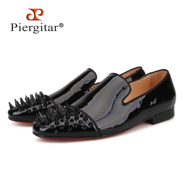 piergitar 2020 new black patent leather men loafers with black long and short spikes toe fashion prom and party men dress shoes
piergitar 2020 new black patent leather men loafers with black long and short spikes toe fashion prom and party men dress shoes