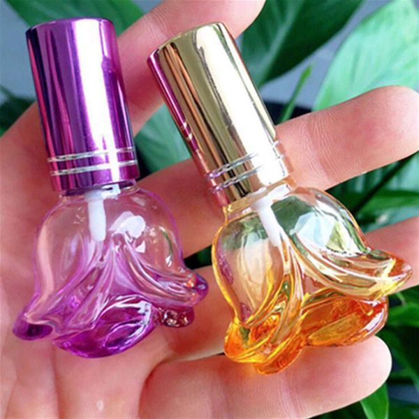 6ml spray bottle colorful mini perfume jars new rose shaped glass perfume vials for travel makeup tools 25pcs/lot
6ml spray bottle colorful mini perfume jars new rose shaped glass perfume vials for travel makeup tools 25pcs/lot