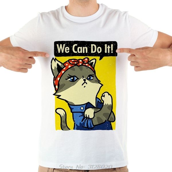 purrrsist cat we can do it funny tshirt men summer new white casual cotton t shirt girl power t-shirt tees
purrrsist cat we can do it funny tshirt men summer new white casual cotton t shirt girl power t-shirt tees