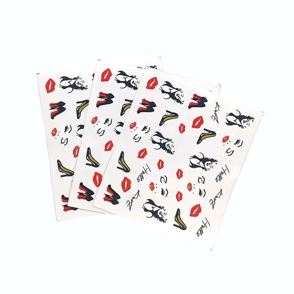 stickers & decals red lips high-heeled shoes nail set dreamcather decal water transfer slider for nails art decor e04, Black
stickers & decals red lips high-heeled shoes nail set dreamcather decal water transfer slider for nails art decor e04, Black