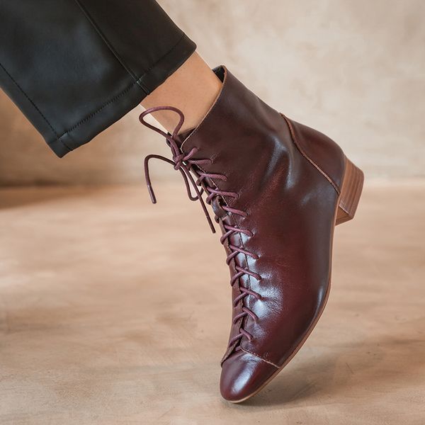100% cow leather western boots party basic shoes woman cross tied women ankle boots platform chunky low heels motorcycle, Black
100% cow leather western boots party basic shoes woman cross tied women ankle boots platform chunky low heels motorcycle, Black