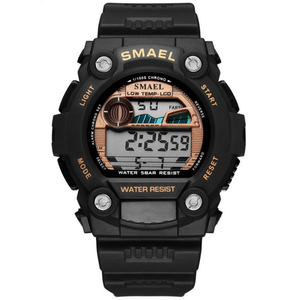 men sports watches waterproof led digital watch men's satch outdoor sport automatic date wristwatches, Slivery;brown
men sports watches waterproof led digital watch men's satch outdoor sport automatic date wristwatches, Slivery;brown