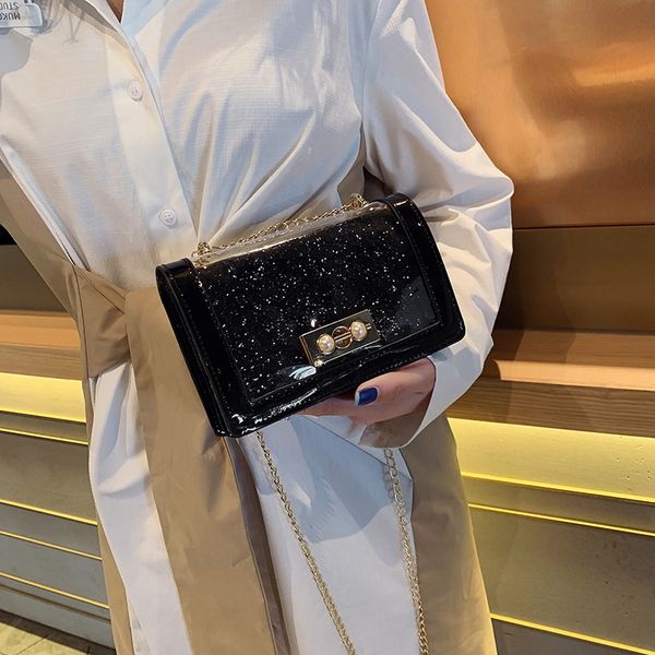 sequins solid color small package 2020 latch chain shoulder bag portable personality bags & shoes
sequins solid color small package 2020 latch chain shoulder bag portable personality bags & shoes