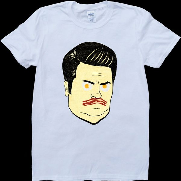 ron swanson parks and recreation eggs white, custom made t-shirt new fashion cool casual t shirts
ron swanson parks and recreation eggs white, custom made t-shirt new fashion cool casual t shirts