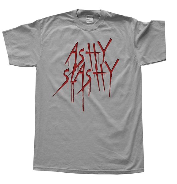 2019 new summer casual tee shirt men's ashy slashy - t-shirt 
2019 new summer casual tee shirt men's ashy slashy - t-shirt