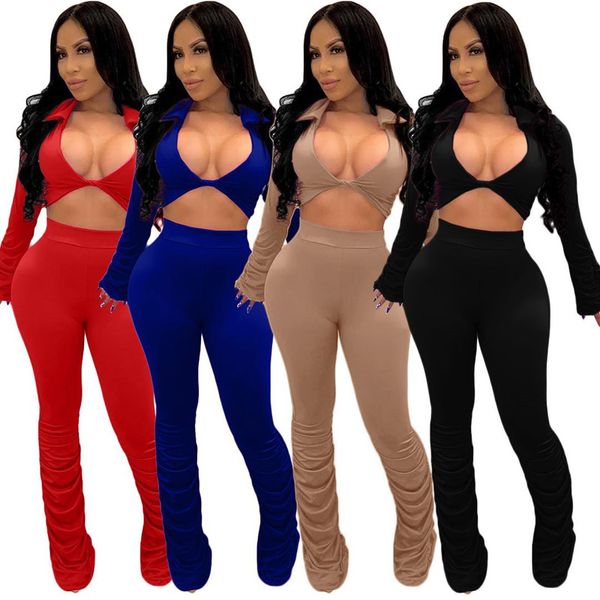 women's tracksuits women clubwear 2 pieces outfits long sleeve bodycon stracked legging pants set female suits, Gray
women's tracksuits women clubwear 2 pieces outfits long sleeve bodycon stracked legging pants set female suits, Gray
