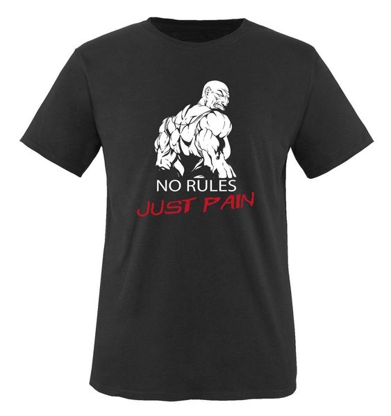 fashion 100% cotton summer comedy shirts - no rules just pain - herren t-shirt | fitness fun tee shirt
fashion 100% cotton summer comedy shirts - no rules just pain - herren t-shirt | fitness fun tee shirt