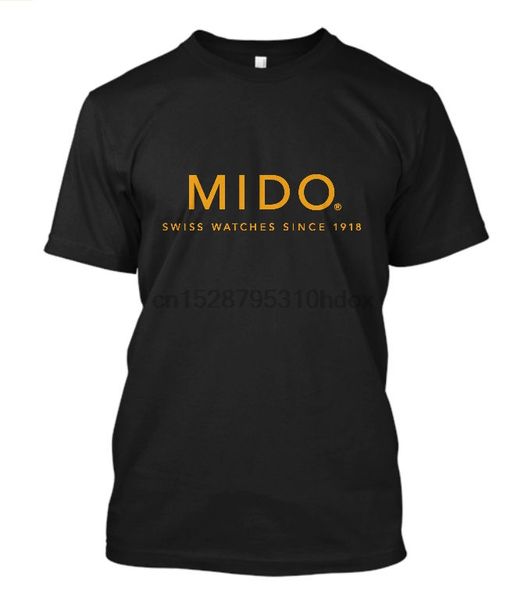 new mido watches logo short sleeve men black t shirt size s to 3xl summer fashion print t shirts men tee
new mido watches logo short sleeve men black t shirt size s to 3xl summer fashion print t shirts men tee