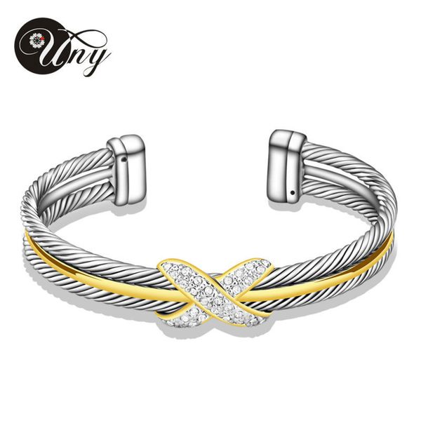uny bracelet cable bangles women gift jewelry zircon alloy elegant silver clear crystal cuffs wire bangle david jewelry bracelet, Black
uny bracelet cable bangles women gift jewelry zircon alloy elegant silver clear crystal cuffs wire bangle david jewelry bracelet, Black