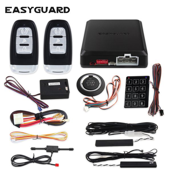 easyguard pke car alarm system smart auto start push button start & touch password entry hopping code vibration universal alarm
easyguard pke car alarm system smart auto start push button start & touch password entry hopping code vibration universal alarm