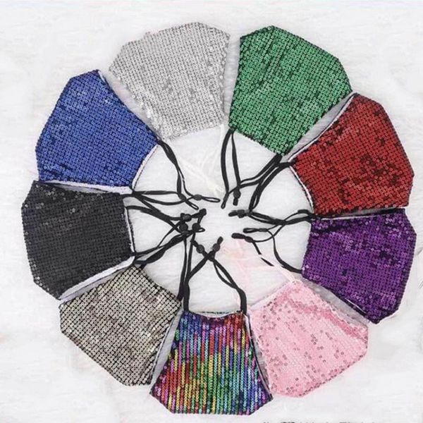 fashion bling 3d sequins mask washable reusable face care shield sun rainbow designer shiny face cover mount masks
fashion bling 3d sequins mask washable reusable face care shield sun rainbow designer shiny face cover mount masks
