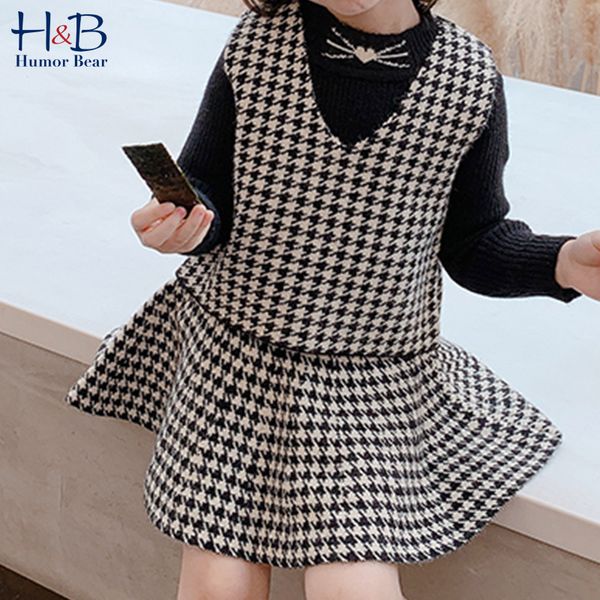 humor bear girls clothing suit autumn winter 2020 plaid cartoon bottoming shirt + vest+ skirt sets baby kids children clothes, White
humor bear girls clothing suit autumn winter 2020 plaid cartoon bottoming shirt + vest+ skirt sets baby kids children clothes, White