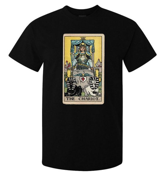 the chariot tarot card art logo men's (woman's available) t-shirt black cotton tee shirt cotton short sleeve
the chariot tarot card art logo men's (woman's available) t-shirt black cotton tee shirt cotton short sleeve
