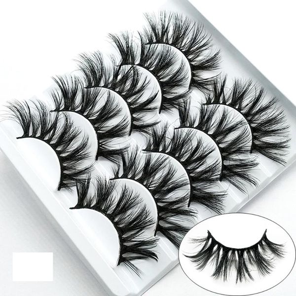 5 pairs 3d soft faux mink false eyelashes thick handmade wispy fluffy cross long lashes natural makeup eyelash extension tools
5 pairs 3d soft faux mink false eyelashes thick handmade wispy fluffy cross long lashes natural makeup eyelash extension tools