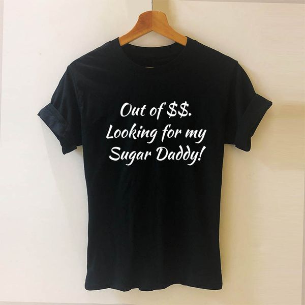 looking for a sugar daddy printed letters t shirt funny teeshirt women clothing casual short sleeve tees dropshipping
looking for a sugar daddy printed letters t shirt funny teeshirt women clothing casual short sleeve tees dropshipping