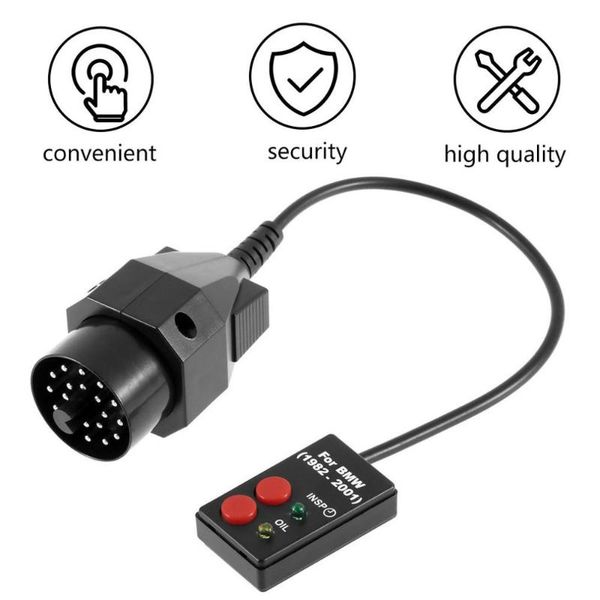 oil service reset tool automobiles 1x sockets diagnostic for e30 e34 e36 e39 z3 1982-2001 car styling tools
oil service reset tool automobiles 1x sockets diagnostic for e30 e34 e36 e39 z3 1982-2001 car styling tools