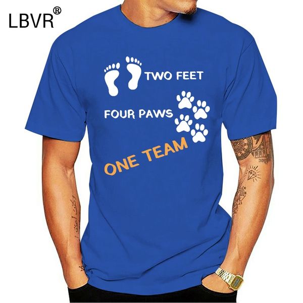 two feet four paws one team dog agility sport men's t shirt
two feet four paws one team dog agility sport men's t shirt