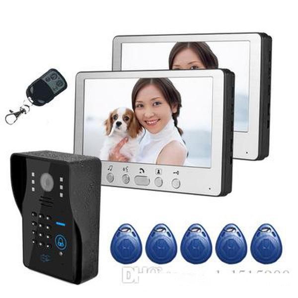 7-inch tft lcd monitor visible wall-mounted doorbell multi-function unlock waterproof 700 line night vision infrared function
7-inch tft lcd monitor visible wall-mounted doorbell multi-function unlock waterproof 700 line night vision infrared function