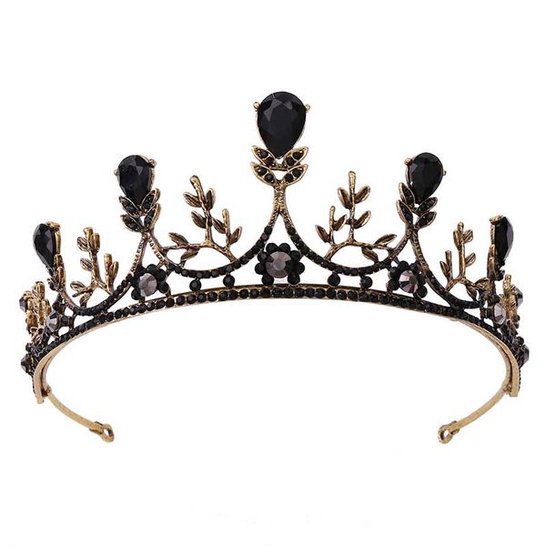 getnoivas baroque crown luxury black crown women rhinestone alloy tiaras bride headband wedding hair jewelry accessories sl, Golden;silver
getnoivas baroque crown luxury black crown women rhinestone alloy tiaras bride headband wedding hair jewelry accessories sl, Golden;silver