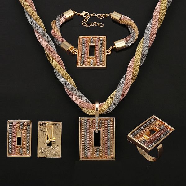 earrings & necklace fani 2021 dubai gold colorful jewelry sets wholesale statement bridal set nigerian wedding woman accessories, Silver
earrings & necklace fani 2021 dubai gold colorful jewelry sets wholesale statement bridal set nigerian wedding woman accessories, Silver