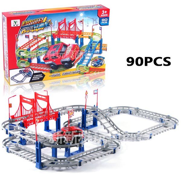 90pcs diy building blocks crazy educational toy for children baby gift plastic ball track funnel slide building blocks compatible
90pcs diy building blocks crazy educational toy for children baby gift plastic ball track funnel slide building blocks compatible
