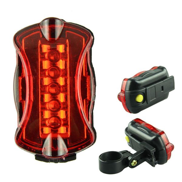 1pcs high brightness bicycle tail light 5led bicycle light safety warning night riding warning
1pcs high brightness bicycle tail light 5led bicycle light safety warning night riding warning
