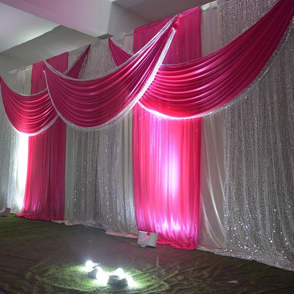 party decoration 3m*6m wedding backdrop swag satin curtain celebration stage performance background drape silver sequins favors
party decoration 3m*6m wedding backdrop swag satin curtain celebration stage performance background drape silver sequins favors
