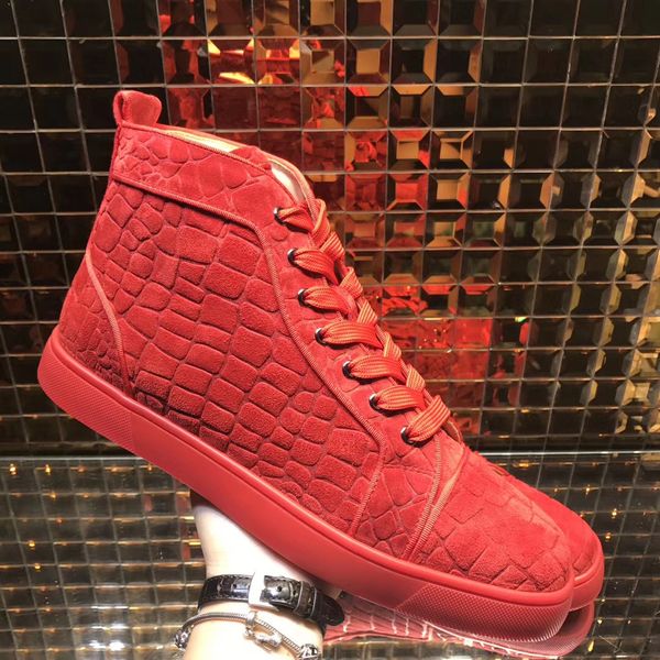 new arrival mens red matter suede leather low casual shoes red bottom sneakers,designer casual shoes party lovers sneakers red soles, Black
new arrival mens red matter suede leather low casual shoes red bottom sneakers,designer casual shoes party lovers sneakers red soles, Black