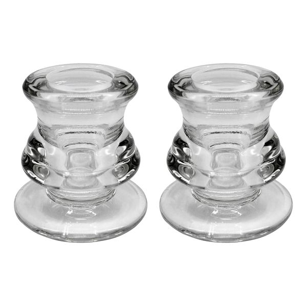 clear glass taper candle holder, decorative taper candlestick holder for wedding, dinner, party, set of 2
clear glass taper candle holder, decorative taper candlestick holder for wedding, dinner, party, set of 2